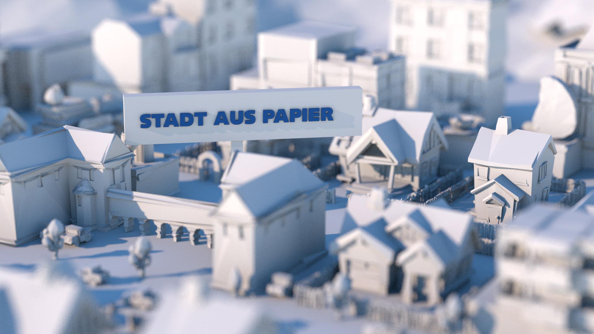 VR 360 – Stadt aus Papier